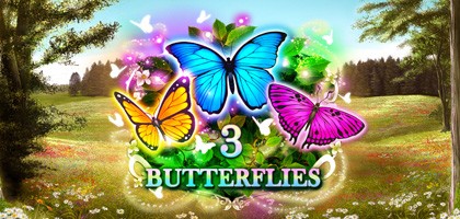 3 butterflies